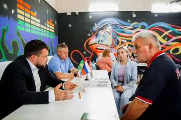 Член Общественной палаты муниципального округа Шатура Скучалина Ирина Владимировна приняла участие в работе выездной администрации