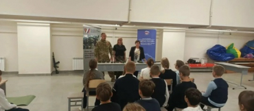 Председатель комиссии Общественной палаты Кузнецова Наталья Семёновна приняла участие в проведении урока мужества