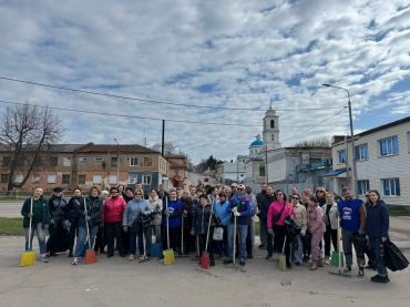 Общественная палата Серпухова присоединилась к первому весеннему субботнику