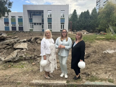 Общественная палата проконтролировала капитальный ремонт дошкольного отделения МБОУ Гимназия N17