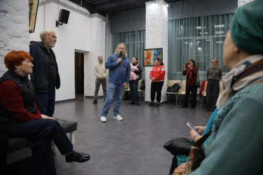 Персональная выставка художника Валерия Воробьёва открылась в Общественной палате Сергиево-Посадского округа.