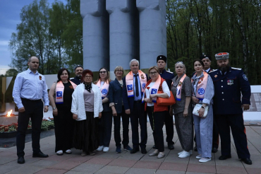 В Королёве на Мемориале Славы прошла традиционная акция «Вахта Памяти»