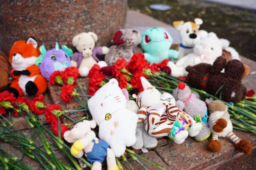 Общественники почтили память детей — жертв войны в Донбассе