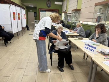 Среди Волонтеров Подмосковья на УИКах Истринского округа - члены Общественной палаты