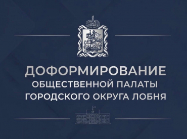 Доформирование Общественной палаты городского округа Лобня Московской области