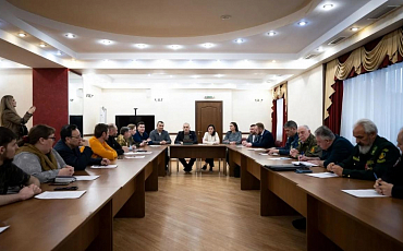 Рабочая встреча, организованной первичной ячейкой Ассоциации сельских старост и председателей уличных комитетов округа.