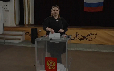 В Дедовске проголосовала Татьяна Дмитриева — первый заместитель председателя Общественной палаты Московской области