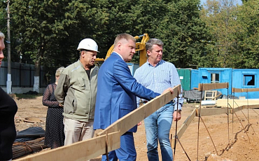 Общественная палата Молодёжного проверила строительство Дома культуры