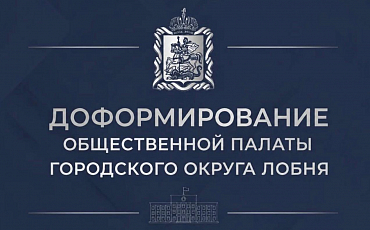 Доформирование Общественной палаты городского округа Лобня Московской области